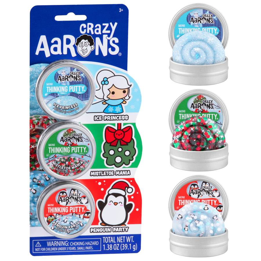 Christmas 2" Fidget Three Pack V0